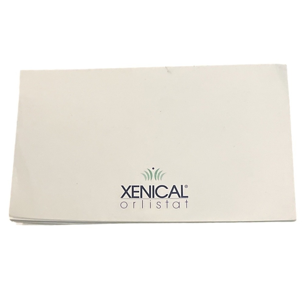 Xenical Pharmaceutical Drug Rep‎ Sticky Note pad Promo Ad Weight Loss Dietary